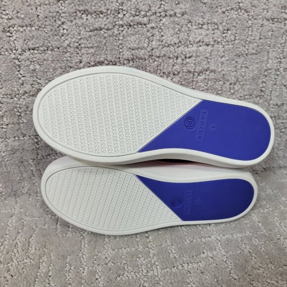 Rothy’s The Kids Sneaker Unisex US 1 Red Lollipop Round Toe Slip On Shoes - Picture 9 of 10